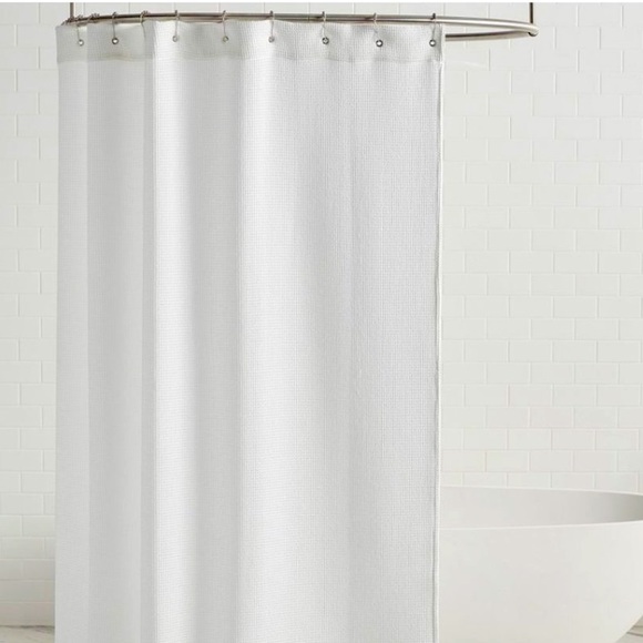 Pottery Barn Bath Pottery Barn Waffle Weave Shower Curtain Poshmark